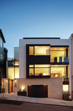 Russian Hills tiny infill lot in San Francisco was subject to many physical and regulatory site constraints