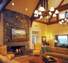 The sales center at The Pinehills was designed and built with a centuries-old feel to help sell the value of the area's rich history.