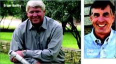 Brian Bailey thrives on change, and finds custom building provides plenty. Chip Vaughn would like to build smaller houses, but high land costs pose an obstacle.