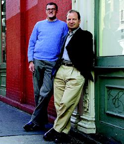 ARCHITECTS: (Villa) The Studio for Civil Architecture Team, left to right: Nathaniel Brooks, project architect; Donald Rattner, principal in charge
