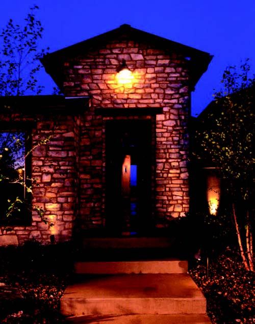 GRAND ENTRANCE: Gutsy stonework, heavy-duty wood details, and touches of iron are clues to Eureka!'s mining-inspired theme.