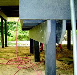 CADILLAC OF FRAMING?: Trimax structural framing lumber, a new product from USPL, is sold as a durable (but more costly) alternative to pressure-treated framing.