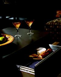 ON DISPLAY: Is it an appliance or is it furniture? Jenn-Air's coffee table warming drawer does double duty.