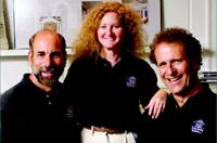 Mandell, Kress, and Leibovitz (left to right) don't design the houses they build. But they make sure their clients get the best design possible, for themselves and their neighborhood