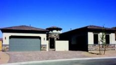 UNCOMMON COURTYARDS: Despite an active sellers' market, the developers of Village at South Mountain offered larger lots, customized floor plans, and multiple outdoor spaces to attract buyers and boost the sales price.