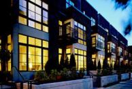 URBAN CHIC: In addition to simply exemplifying great attached design, Johnson Street Townhomes (below) in the revitalized Pearl District of downtown Portland, Ore., the Project of the Year in 2000, targeted an emerging market of empty-nesters, singles, and childless couples looking to get in on the fun of new urban vibrancy. The low-density, 13-unit infill project sits smack-dab in an eclectic, mixed-use redevelopment, with an exterior design reminiscent of the district's industrial roots.
