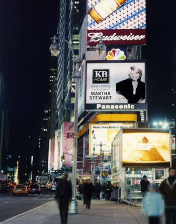 HIGH VISIBILITY: KB Home's partnership with Martha Stewart is designed to give KB access to  the mass market appeal of Stewart's design style and creativity. In return, it  gives Stewart the ultimate venue—the home—to showcase her work.