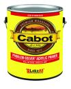 Lock Down: Problem-Solver is an acrylic exterior primer that features LokzAll technology that chemically bonds with extractive tannin bleed and locks it into the primer. The result is a surface that will be protected from discoloration. It is recommended for use on surfaces such as wood siding, trim, shingles, plywood, fiber-cement siding, and masonry, among others. Cost: $27 per gallon. Cabot. 800-877-8246. www.cabotstain.com.