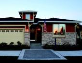 WIDE OPEN: The Woodland plan (above), the Meridian model (below), and the Americana (bottom) bear  the hallmarks of all 14 home styles available at Jubilee at Hawks  Prairie: rooms that open onto each other for easy flow; optional decks off  the back; and warm, earth-friendly colors.
