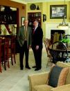 Bob McKelvey (left), former owner and Jim Brennan, president, McKelvey Homes