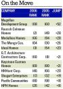 UP, UP, AND AWAY: In 2005 the top 10 high risers on the Next 100 gained an average of 32.3 positions.  This year the top 10 fasters movers only rose an average of 25 spots, a sign of the Next 100 builders' exposure to a weak home building market.