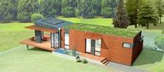 Michelle kaufmann's new zero-energy green-built prefab home.