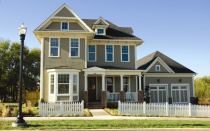 CLASSIC GREEN: Creekstone relies on its location and what builder/developer Don Shepherd describes as distinct traditional architecture to get buyers interested, then wows (and hopefully closes) them with its high-performance features.