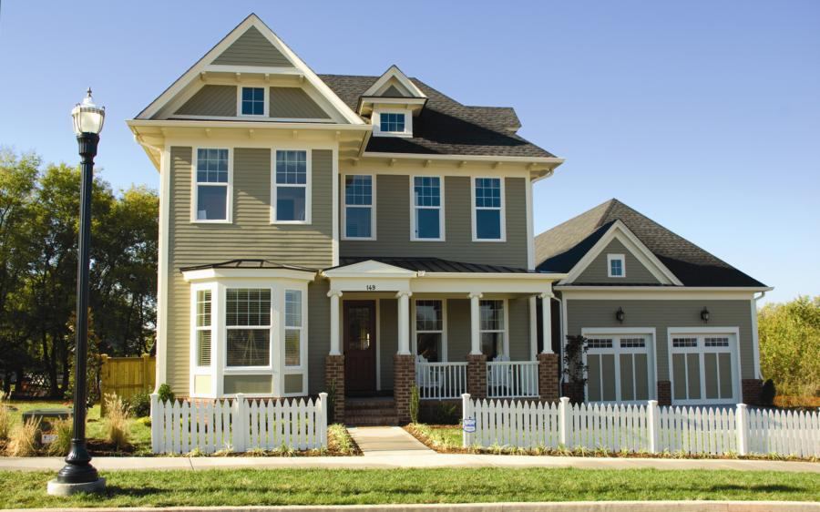 CLASSIC GREEN: Creekstone relies on its location and what builder/developer Don Shepherd describes as distinct traditional architecture to get buyers interested, then wows (and hopefully closes) them with its high-performance features.
