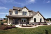 CURB APPEAL: Builder Andy Toms simply adapted and upgraded the specs on an existing plan to achieve a gold rating without having to alter the home’s aesthetic appeal.