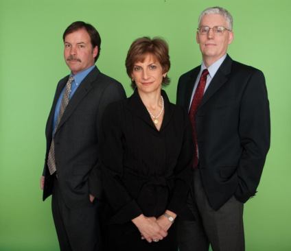 Left to right: John Buckley III, COO; Helen E. Dragas, president and CEO; Robert C. Makin, CFO.