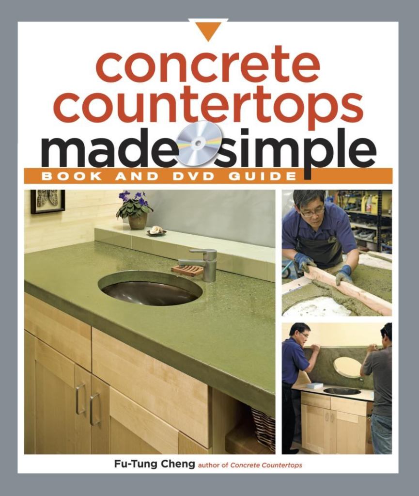 In his books, Fu-Tung Cheng shows readers a step by step guide on how they too can create affordable, award-winning countertops that dazzle the eye.