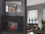 Home interior with Chinese furniture 3D rendering