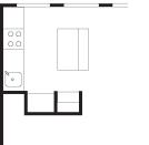 The floor plan.