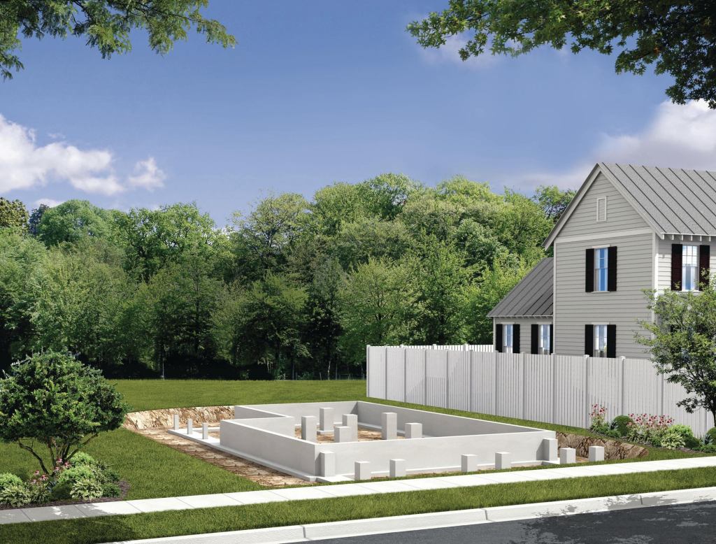 NEW FOUNDATION: The Concept Home offers a more buildable and sustainable model for reviving the housing industry. The finished virtual house will be open for online tours on Jan. 19, 2010