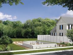 NEW FOUNDATION: The Concept Home offers a more buildable and sustainable model for reviving the housing industry. The finished virtual house will be open for online tours on Jan. 19, 2010
