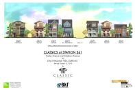 Times Are A Changin.  What you won’t see at Station 361, a new neighborhood by Classic Communities in Mountain View, Calif., is the kind of stuff the builder was building just a few years ago.  Its latest venture will offer a mix of housing types designed by Dahlin Group, including townhomes and smaller, single-family homes on smaller lots with open floor plans, less facade ornamentation, and greater energy efficiency.