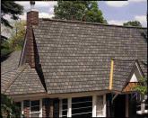 Asphalt shingles, such as these from CertainTeed, dominate new home construction and even the reroofing market because they are economical, easy to install, and last about 20 years. 