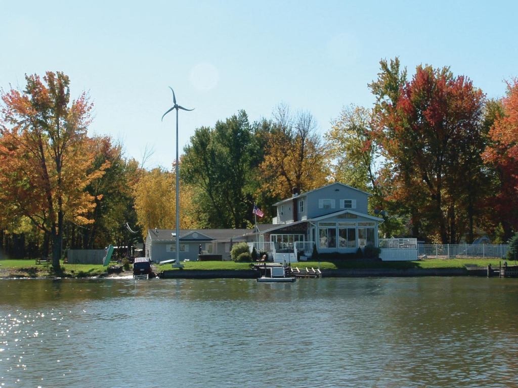 BLADE BENEFITS: Wind energy may not be suitable for every home, but the market for free, maintenance-free, renewable energy, still in its infancy, is growing.