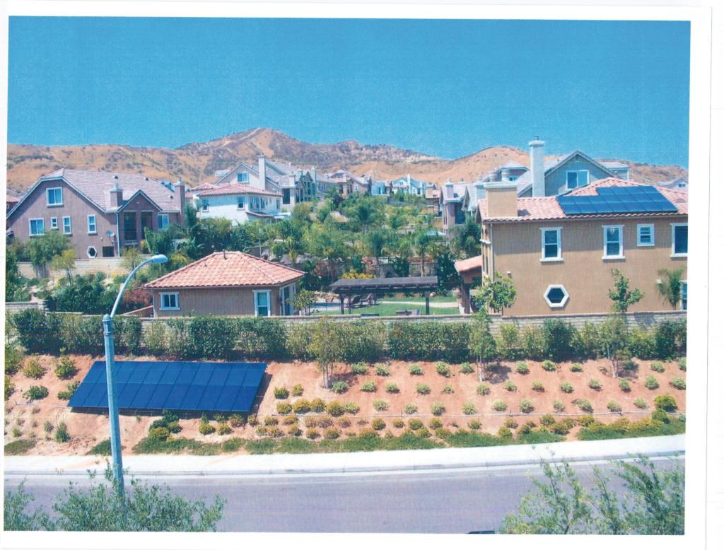 UPHILL BATTLE: Jury says no to unorthodox solar panel placement at a master planned community in Santa Clarita, Calif.