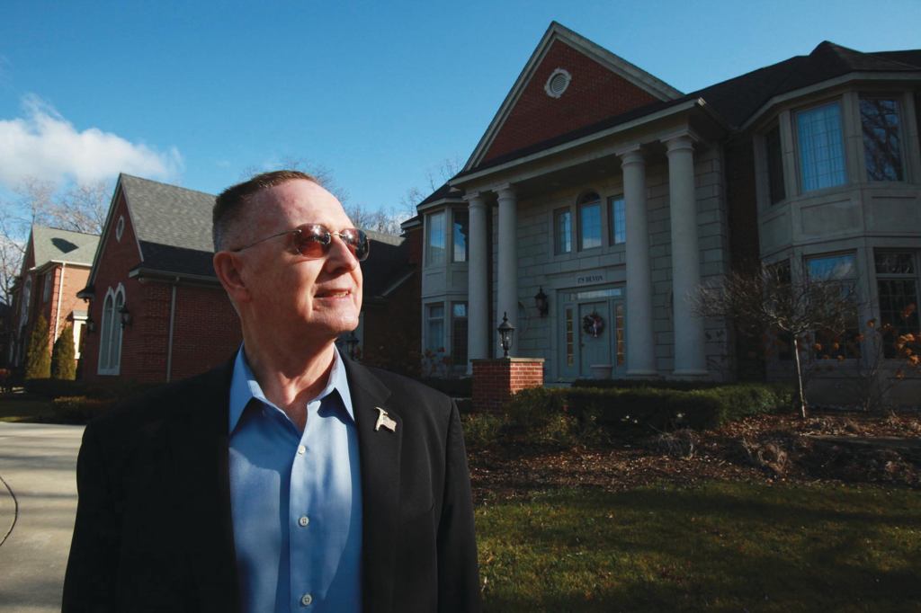 LOOKING AHEAD: Robert Jones, who has been building homes in Michigan for 35 years, is hoping the housing industry will finally turn upward in 2010.