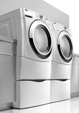 Smart Dryer: Your next set of Whirlpool laundry equipment may be compatible with the smart grid of advanced electrical distribution.