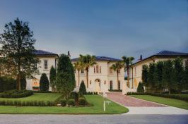 Formal Savings: The water-saving landscape design and features of this estate in Florida prove that even those who can afford to waste resources prefer to conserve them.
