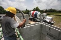 Pour It On: Insulated block walls deliver a durable and thermally efficient thermal shell. For a sneak peek, visit www.builderconcepthome2011.com.