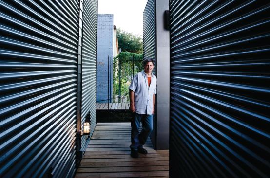 Dan Shipley, FAIA, values corrugated metal for its tough character and tactile look.