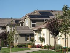 A GREENER FUTURE: Lennar has extended a pilot solar leasing program, which it launched last fall in Sacramento, to other markets in California. Pictured is Lennar's Ironcrest community in Sacramento. During the pilot, Lennar installed more than 150 solar systems under 10-year leasing agreements with homeowners.