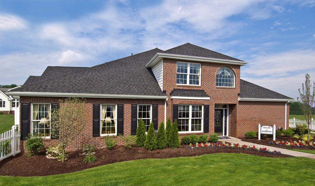 QUICKER MOVE IN: The active-adult builder Traditions of America helps its buyers sell their existing homes, and has experienced minimal contract cancellation. Pictured is The Hamilton, a house plan it offers in three of its five Pennsylvania communities.