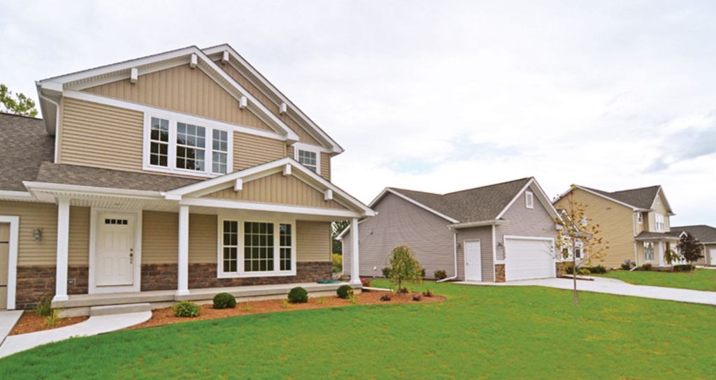 The 12 rental homes in Dow’s new test community are identical except for insulation and air-sealing systems.