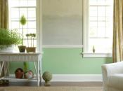 A shade from the Elemental Greens Palette in Benjamin Moore's Color Series collection.