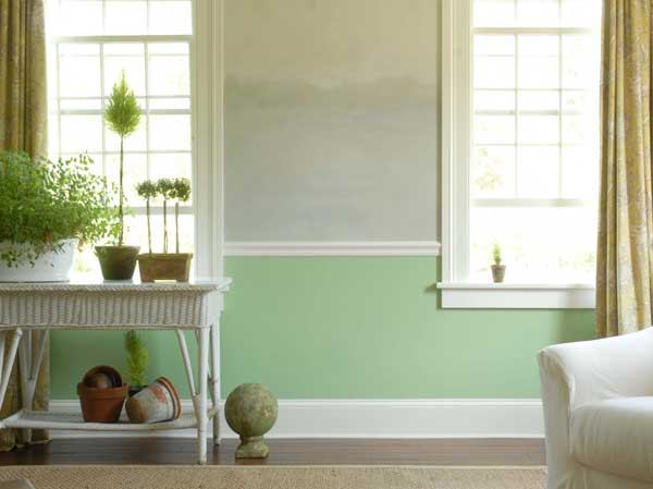 A shade from the Elemental Greens Palette in Benjamin Moore's Color Series collection.
