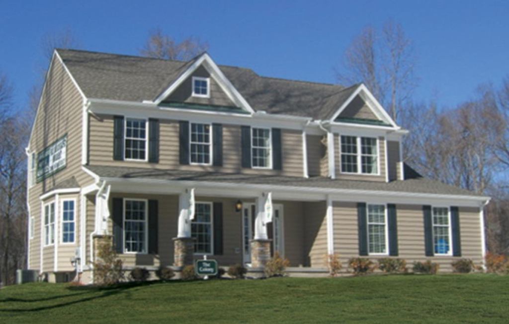 This model, along with the 41 other homes in the Murphy's Run development, will be certified to the Silver level of the National Green Building Standard.