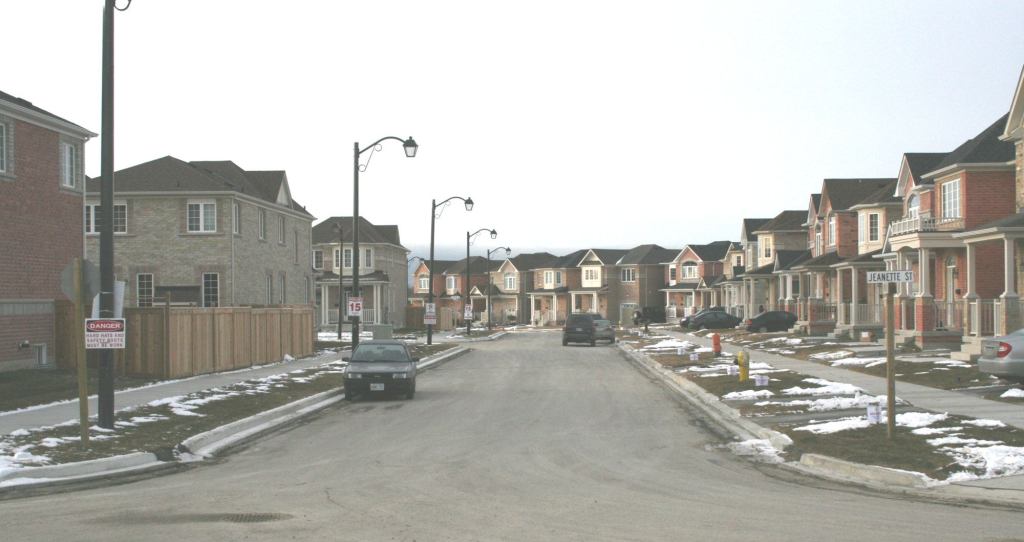 The Evergreen community in Ontario is made up of 252 LEED-Certified homes.