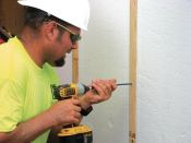 Extra Buffer EnergyMax panels separate exterior walls from interior sheetrock.