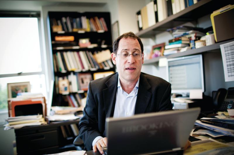 A New Narrative Emerges Bruce Katz, who runs the Brookings Institutions Metropolitan Policy program, sees a country thats re-examining its priorities when it comes to consumption and investment.