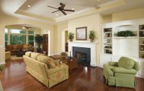 Overhead Design Interesting ceiling treatments help sell condos in Kalamazoo.