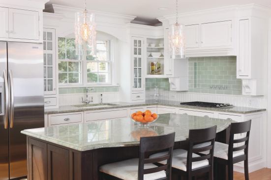 Island Living

An inviting and functional island maintains a subtle divide between the family room and kitchen without diminishing the interplay of spaces.