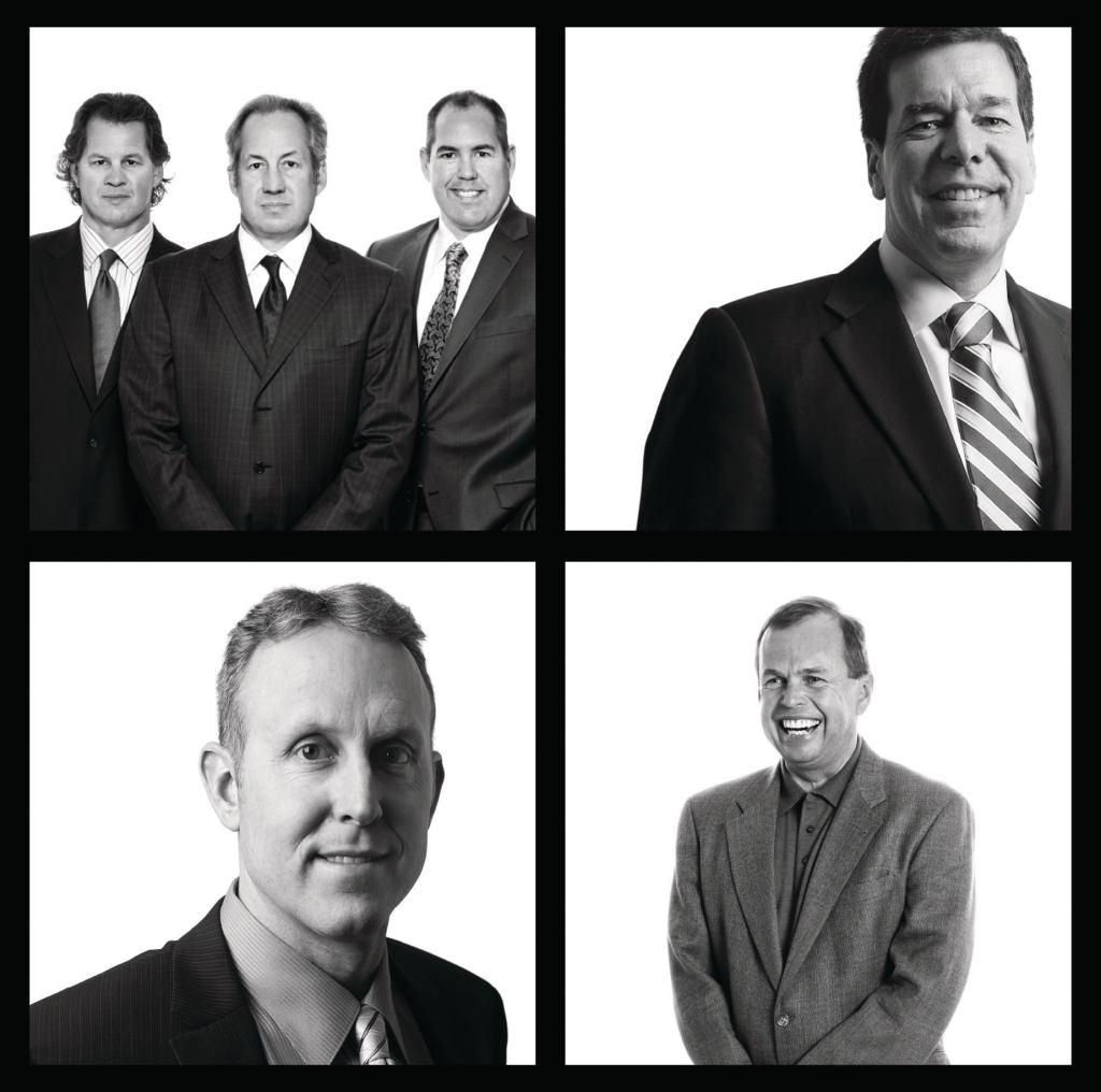 Successful Quartet Executives of (clockwise from top left) Gehan Homes, Stanley Martin Cos., Oakwood Homes, and Schell Brothers were all big gainers in 2010.