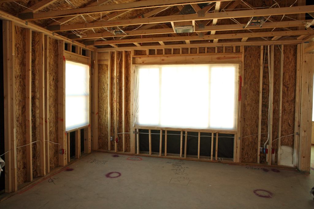 EFFICIENCY AND ECONOMY: At many of its communities, Meritage Homes uses "learning homes" to educate local media and its customers about the advantages of energy efficient construction such as the application of spray foam insulation. What distinguishes Meritage from other green builders are the relatively low prices of its houses.