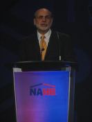 The Chairman Speaks: Federal Reserve Chairman Ben Bernanke addressed a packed audience of builders and suppliers at the 2012 International Builders’ Show.