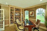 Providing flexible second-floor living space in its eight models, such as the home office pictured here, has been the key to success for Wyngate at Medford, an active-adult community in southern New Jersey where builder/developer Bob Meyer Communities has sold 90 of 233 units since its opening in 2009.