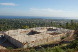 The second floor of a Haitian orphanage being built by Massachusetts home builder Len Gengel was recently poured. The building, built in honor of Gengel’s daughter Britney, who died in the earthquake there, is scheduled to open on the quake’s third anniversary in January 2013.